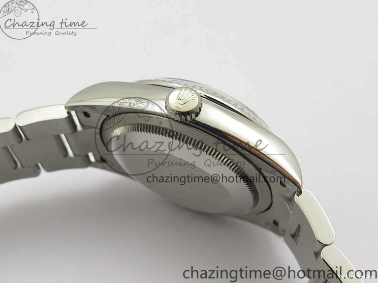 0125 Stylish DateJust 36 SS 126200 BP Maker 1:1 Best Edition Fluted Bezel Blue Dial on Oyster Bracelet 2538